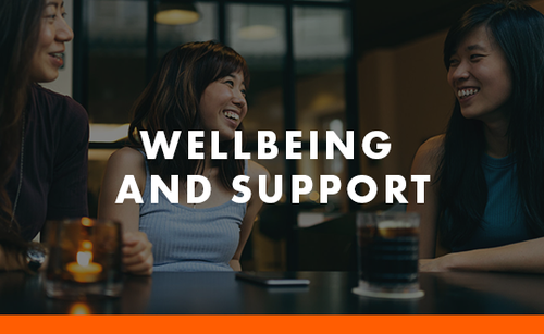 Wellbeing and Support tile